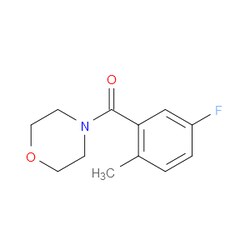 Aobchem&nbsp;(5-Fluoro-2-methylphenyl)(morpholino)methanone | ≥97% | CAS 864054-89-7 | C12H14FNO2 | 1g