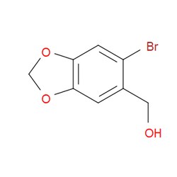 Aobchem&nbsp;(6-Bromo-1 3-benzodioxol-5-yl)methanol | ≥95% | CAS 6642-34-8 | C8H7BrO3 | 500mg