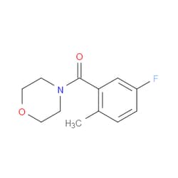 Aobchem&nbsp;(5-Fluoro-2-methylphenyl)(morpholino)methanone | ≥97% | CAS 864054-89-7 | C12H14FNO2 | 250mg