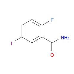 Aobchem&nbsp;2-Fluoro-5-iodobenzamide | ≥97% | CAS 866683-81-0 | C7H5FINO | 1g