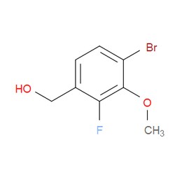 Aobchem&nbsp;(4-Bromo-2-fluoro-3-methoxyphenyl)methanol | ≥97% | CAS 1824060-26-5 | C8H8BrFO2 | 1g