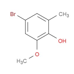 Aobchem&nbsp;4-Bromo-2-methoxy-6-methylphenol | ≥95% | CAS 86232-54-4 | C8H9BrO2 | 1g