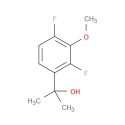 Aobchem&nbsp;2-(2 4-Difluoro-3-methoxyphenyl)propan-2-ol | ≥97% | CAS 1783735-77-2 | C10H12F2O2 | 1g