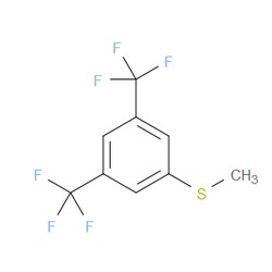 Aobchem&nbsp;(3 5-Bis(trifluoromethyl)phenyl)(methyl)sulfane | ≥97% | CAS 685892-24-4 | C9H6F6S | 250mg