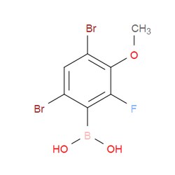 Aobchem&nbsp;(4 6-Dibromo-2-fluoro-3-methoxyphenyl)boronic acid | ≥97% | CAS 2377606-40-9 | C7H6BBr2FO3 | 1g