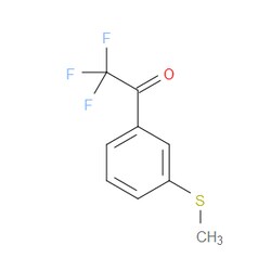Aobchem&nbsp;2 2 2-Trifluoro-1-(3-(methylthio)phenyl)ethanone | ≥97% | CAS 166831-66-9 | C9H7F3OS | 5g