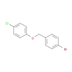 Aobchem&nbsp;1-Bromo-4-((4-chlorophenoxy)methyl)benzene | ≥97% | CAS 884162-71-4 | C13H10BrClO | 1g