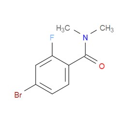 Aobchem&nbsp;4-Bromo-2-fluoro-N N-dimethylbenzamide | ≥97% | CAS 749927-80-8 | C9H9BrFNO | 1g