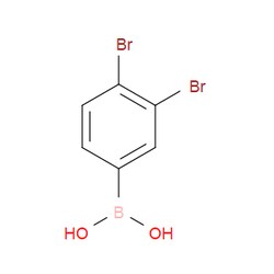 Aobchem&nbsp;(3 4-Dibromophenyl)boronic acid | ≥97% | CAS 1228180-83-3 | C6H5BBr2O2 | 250mg