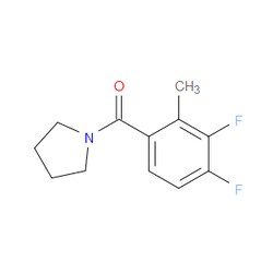 Aobchem&nbsp;(3 4-Difluoro-2-methylphenyl)(pyrrolidin-1-yl)methanone | ≥97% | CAS 2734779-53-2 | C12H13F2NO | 5g