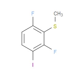 Aobchem&nbsp;(2 6-Difluoro-3-iodophenyl)(methyl)sulfane | ≥97% | CAS 2484889-05-4 | C7H5F2IS | 250mg