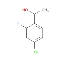 Aobchem&nbsp;1-(4-Chloro-2-fluorophenyl)ethanol | ≥95% | CAS 933673-55-3 | C8H8ClFO | 500mg