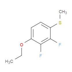 Aobchem&nbsp;(4-Ethoxy-2 3-difluorophenyl)(methyl)sulfane | ≥97% | CAS 2484889-25-8 | C9H10F2OS | 5g