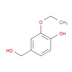 Aobchem&nbsp;2-Ethoxy-4-(hydroxymethyl)phenol | ≥95% | CAS 4912-58-7 | C9H12O3 | 5g
