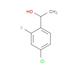 Aobchem&nbsp;1-(4-Chloro-2-fluorophenyl)ethanol | ≥95% | CAS 933673-55-3 | C8H8ClFO | 250mg
