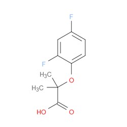 Aobchem&nbsp;2-(2 4-Difluorophenoxy)-2-methylpropanoic acid | ≥95% | CAS 667413-00-5 | C10H10F2O3 | 5g
