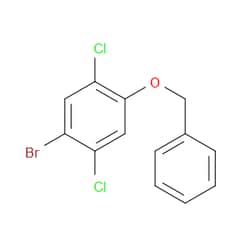Aobchem&nbsp;1-(Benzyloxy)-4-bromo-2 5-dichlorobenzene | ≥95% | CAS 2734778-51-7 | C13H9BrCl2O | 500mg