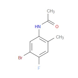Aobchem&nbsp;N-(5-bromo-4-fluoro-2-methylphenyl)acetamide | ≥95% | CAS 1237518-31-8 | C9H9BrFNO | 1g
