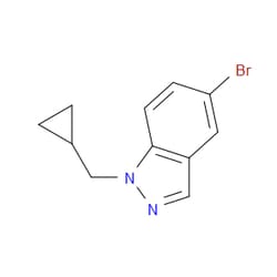 Aobchem&nbsp;5-Bromo-1-(cyclopropylmethyl)-1H-indazole | ≥97% | CAS 756839-79-9 | C11H11BrN2 | 1g
