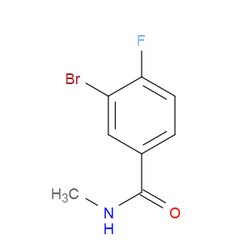 Aobchem&nbsp;3-Bromo-4-fluoro-N-methylbenzamide | ≥97% | CAS 337536-22-8 | C8H7BrFNO | 1g