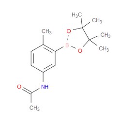 Aobchem&nbsp;N-(4-methyl-3-(4 4 5 5-tetramethyl-1 3 2-dioxaborolan-2-yl)phenyl)acetamide | ≥97% | CAS 1172115-34-2 | C15H22BNO3 | 1g