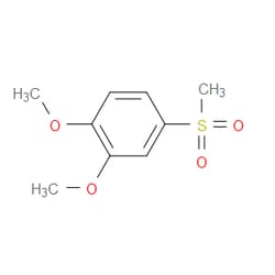 Aobchem&nbsp;1 2-Dimethoxy-4-(methylsulfonyl)benzene | ≥95% | CAS 33951-30-3 | C9H12O4S | 1g