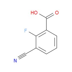 Aobchem&nbsp;3-Cyano-2-fluorobenzoic acid | ≥97% | CAS 219519-77-4 | C8H4FNO2 | 5g