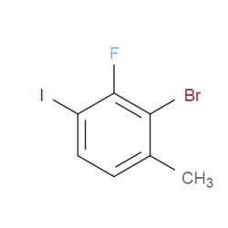 Aobchem&nbsp;2-Bromo-3-fluoro-4-iodo-1-methylbenzene | ≥97% | CAS 1804910-93-7 | C7H5BrFI | 5g