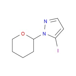 Aobchem&nbsp;5-Iodo-1-(tetrahydro-2H-pyran-2-yl)-1H-pyrazole | ≥97% | CAS 1311197-82-6 | C8H11IN2O | 1g