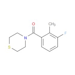 Aobchem&nbsp;(3-Fluoro-2-methylphenyl)(thiomorpholino)methanone | ≥97% | CAS 2404734-20-7 | C12H14FNOS | 5g