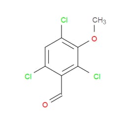 Aobchem&nbsp;2 4 6-Trichloro-3-methoxybenzaldehyde | ≥97% | CAS 704899-49-0 | C8H5Cl3O2 | 500mg
