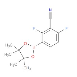 Aobchem&nbsp;2 4-Difluoro-3-cyanophenylboronic acid pinacol ester | ≥97% | CAS 2216724-47-7 | C13H14BF2NO2 | 500mg