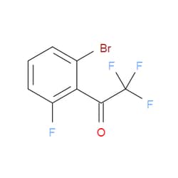 Aobchem&nbsp;1-(2-Bromo-6-fluorophenyl)-2 2 2-trifluoroethanone | ≥97% | CAS 1208075-82-4 | C8H3BrF4O | 5g