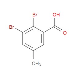 Aobchem&nbsp;2 3-Dibromo-5-methylbenzoic acid | ≥97% | CAS 154257-79-1 | C8H6Br2O2 | 5g