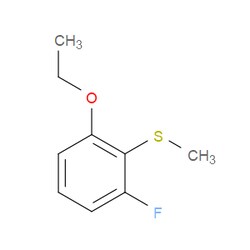 Aobchem&nbsp;(2-Ethoxy-6-fluorophenyl)(methyl)sulfane | ≥97% | CAS 862401-43-2 | C9H11FOS | 250mg