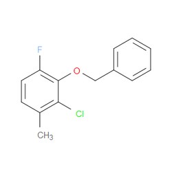 Aobchem&nbsp;2-(Benzyloxy)-3-chloro-1-fluoro-4-methylbenzene | ≥97% | CAS 2734779-59-8 | C14H12ClFO | 250mg