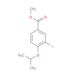 Aobchem&nbsp;Methyl 3-fluoro-4-isopropoxybenzoate | ≥97% | CAS 1346498-59-6 | C11H13FO3 | 250mg