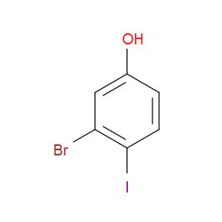 Aobchem&nbsp;3-Bromo-4-iodophenol | ≥97% | CAS 1037298-05-7 | C6H4BrIO | 500mg