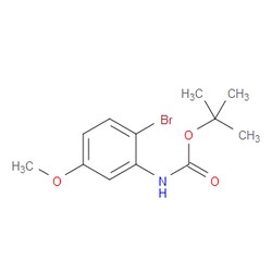 Aobchem&nbsp;Tert-butyl (2-bromo-5-methoxyphenyl)carbamate | ≥95% | CAS 169303-80-4 | C12H16BrNO3 | 500mg