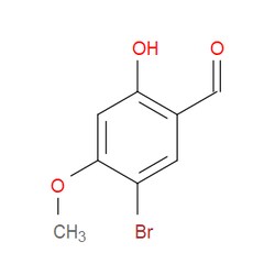 Aobchem&nbsp;5-Bromo-2-hydroxy-4-methoxybenzaldehyde | ≥95% | CAS 57543-36-9 | C8H7BrO3 | 1g