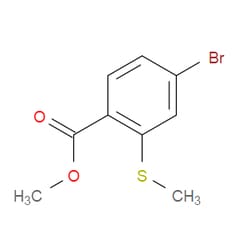 Aobchem&nbsp;Methyl 4-bromo-2-(methylthio)benzoate | ≥97% | CAS 1824127-03-8 | C9H9BrO2S | 1g