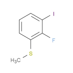Aobchem&nbsp;(2-Fluoro-3-iodophenyl)(methyl)sulfane | ≥97% | CAS 1535177-84-4 | C7H6FIS | 1g