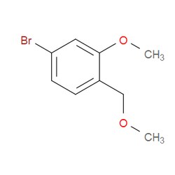 Aobchem&nbsp;4-Bromo-2-methoxy-1-(methoxymethyl)benzene | ≥97% | CAS 1220282-15-4 | C9H11BrO2 | 1g