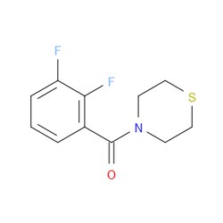 Aobchem&nbsp;(2 3-Difluorophenyl)(thiomorpholino)methanone | ≥97% | CAS 1249010-87-4 | C11H11F2NOS | 250mg