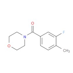Aobchem&nbsp;(3-Fluoro-4-methylphenyl)(morpholino)methanone | ≥97% | CAS 1455333-41-1 | C12H14FNO2 | 1g