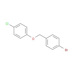 Aobchem&nbsp;1-Bromo-4-((4-chlorophenoxy)methyl)benzene | ≥97% | CAS 884162-71-4 | C13H10BrClO | 5g
