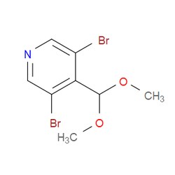 Aobchem&nbsp;3 5-Dibromo-4-(dimethoxymethyl)pyridine | ≥97% | CAS 2413441-27-5 | C8H9Br2NO2 | 5g