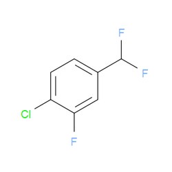 Aobchem&nbsp;1-Chloro-4-(difluoromethyl)-2-fluorobenzene | ≥95% | CAS 1214333-76-2 | C7H4ClF3 | 1g