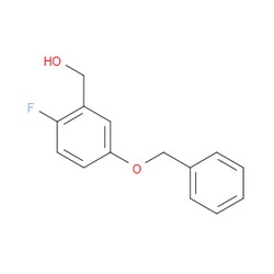 Aobchem&nbsp;(5-(Benzyloxy)-2-fluorophenyl)methanol | ≥95% | CAS 459215-46-4 | C14H13FO2 | 5g