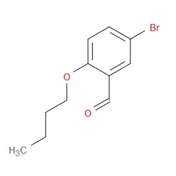 Aobchem&nbsp;5-Bromo-2-butoxybenzaldehyde | ≥95% | CAS 515148-88-6 | C11H13BrO2 | 500mg